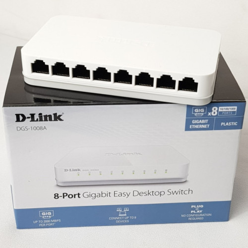 سوتش شبكة D-Link 8Port 10/100/1000