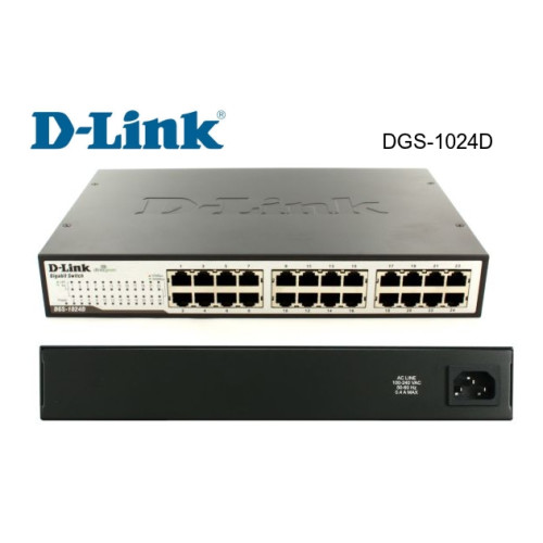 سوتش شبكة D-Link 24port 10/100/1000