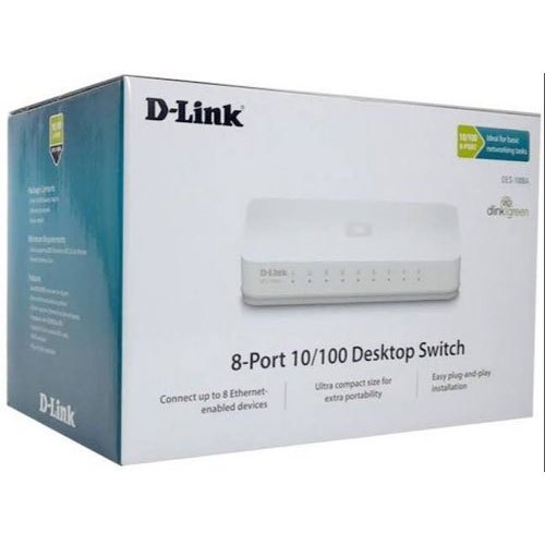 سوتش شبكة D-Link 8Port 10/100
