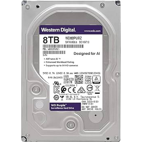 هارد داخلي بربل خاص بأجهزة تسجيل الكاميرات 8T