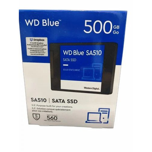 هارد لابتوب ويسترون ديجيتال ساتا 500G اس اس دي