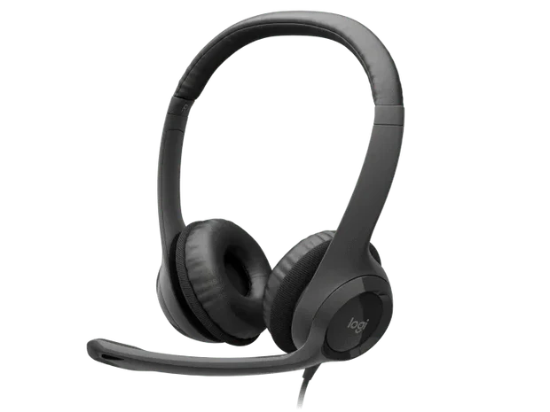 سماعة Logitech Headphone H390